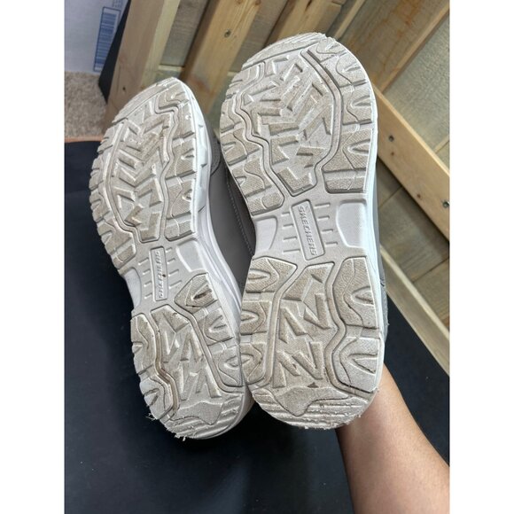 Skechers Mens Sneakers Size 12 Gray Memory Foam Athletic Walking Shoes - Picture 7 of 8